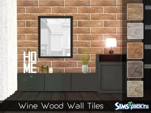 Деревянные стены Wine Wood 