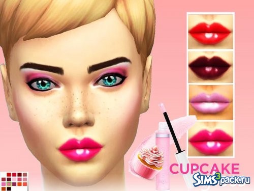 Блески для губ Cupcake gloss от Pinkzombiecupcakes