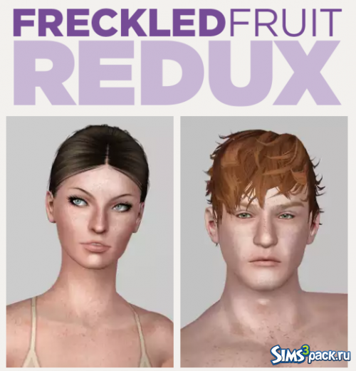 Реалистичный скинтон Freckled Fruit Redux