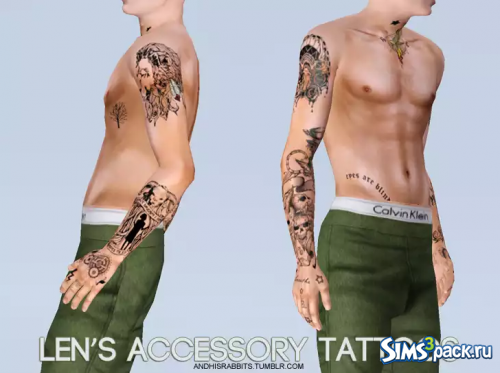 Татуировки Len’s accessory