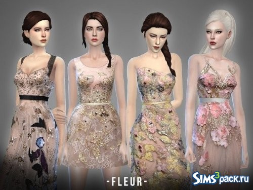 Коллекция платьев Fleur