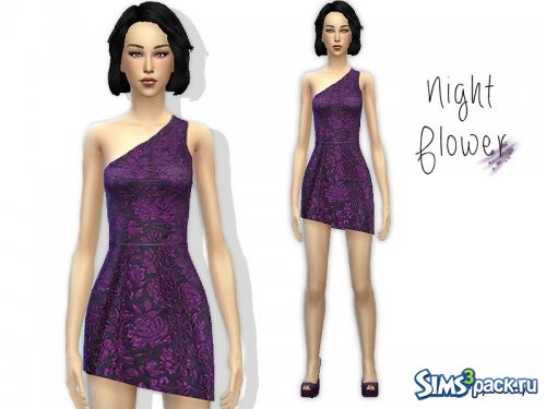 Платье Night Flower от CherryBerrySim
