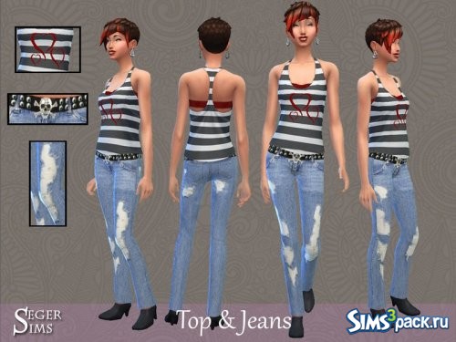 Сет Top & Jeans от SegerSims