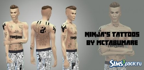 Татуировки Ниндзи от MCtabuMARE