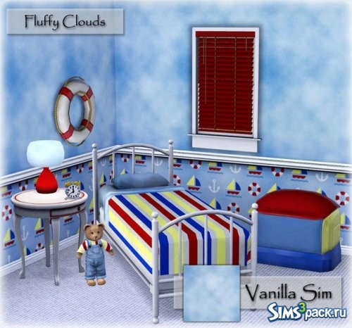Текстура Fluffy Clouds от Vanilla Sim