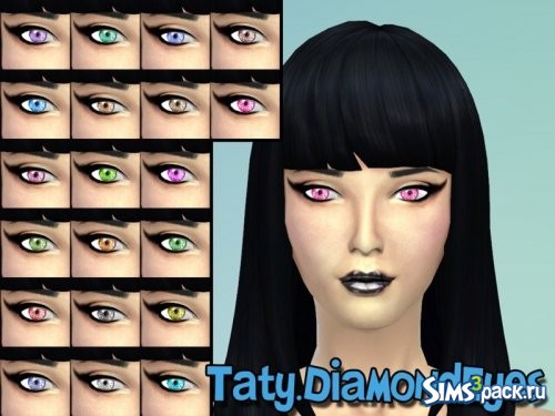 Линзы Diamond Eyes от tatygagg
