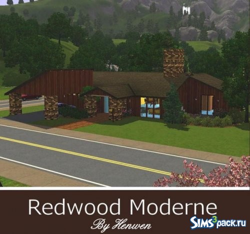 Дом Redwood Moderne от Henwen