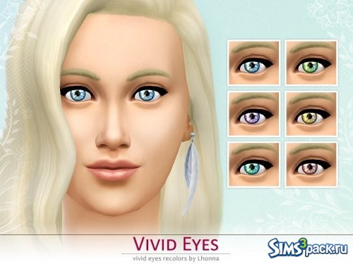 Глаза Vivid Eyes от Lhonna