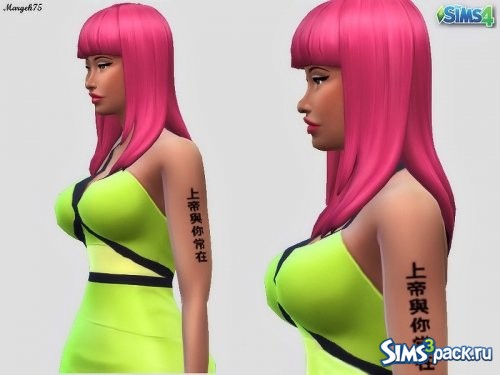 Татуировка Nicki Minaj от Margeh-75