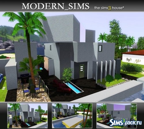 Дом Take от Modern_Sims
