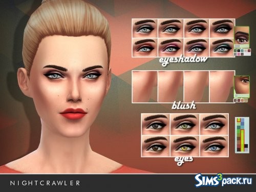 Набор для макияжа Nightcrawler от Nightcrawler Sims