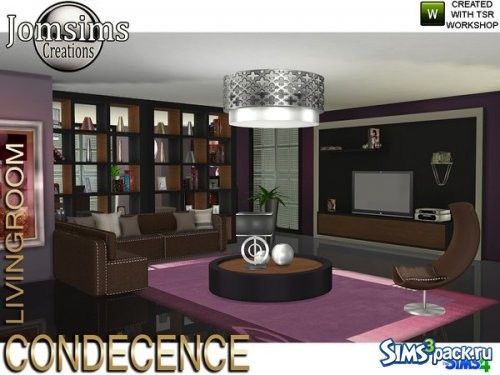 Мебель для гостиной Condecence от jomsims
