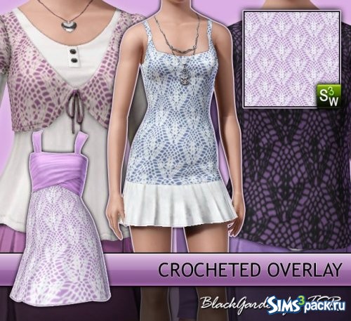 Текстура Diamond Crocheted Overlay от BlackGarden