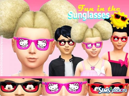 Детские солнцезащитные очки от Pinkzombiecupcakes