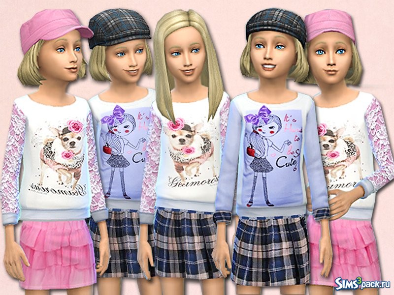 Sims 4 mods sim child. SIMS 4 дети. Симс 4 одежда для девочек. The SIMS 4 детские Наряды. Симс 4 одежда для детей девочек.