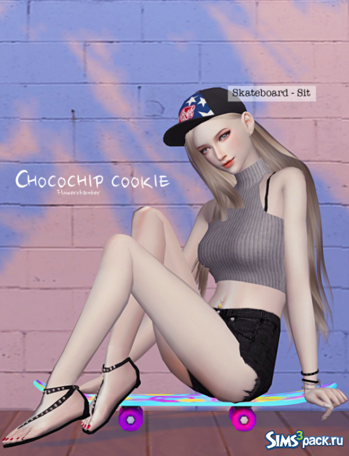 Позы Choco Chip Cookie от flowerchamber