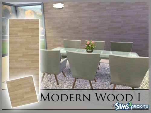 Обои Modern Wood I от SimFabulous