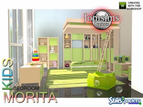 Мебель для детской комнаты Morita от jomsims
