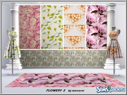 Текстуры Flowery 2 от marcorse