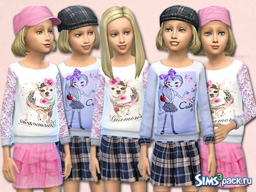 Сет детской одежды Melissa от Pinkzombiecupcakes