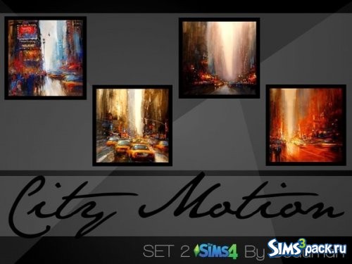 Картины City Motion 