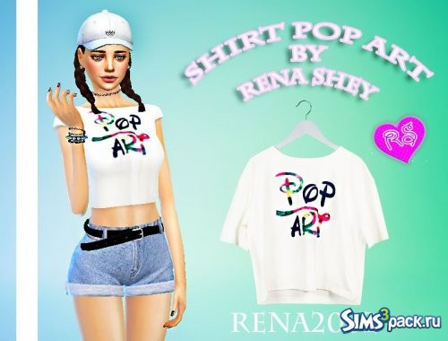 Shirt ''Pop Art''-Disney/Майка ''Поп Арт''-Дисней от Rena2002