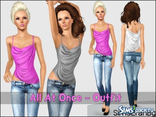 Сет All At Once от sims2fanbg