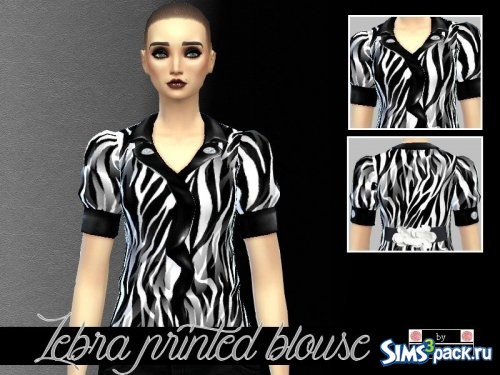 Блузка Zebra от IzzieMcFire