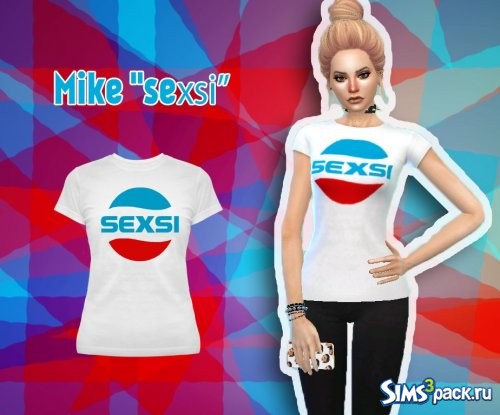 Mike &quot;Sexsi Pepsi&quot;/Майка &quot;Sexsi Pepsi'' от Rena2002