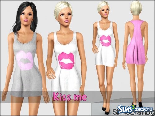 Платье Kiss me от sims2fanbg