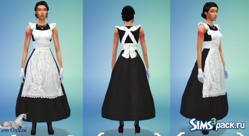 Maid dress from an anime / Платье горничной с аниме