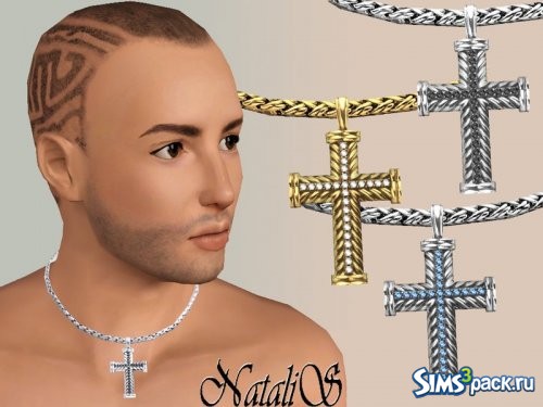 Мужской крестик от NataliS