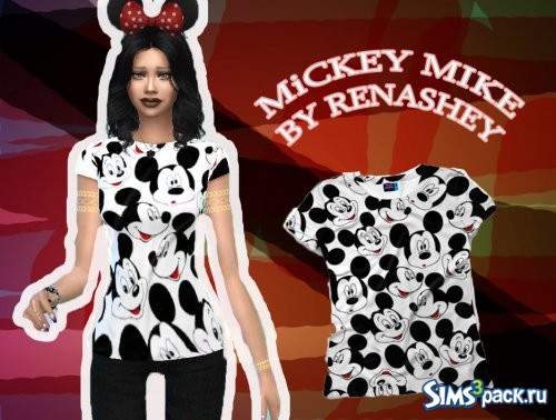 ''Mickey'' mike/''Микки'' Майка от Rena2002