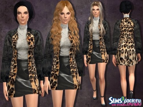 Платье с курткой от Sims2fanbg
