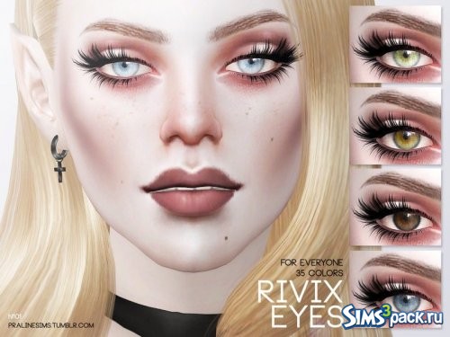 Глаза Rivix от Pralinesims