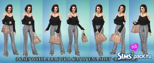 Poses with a bag for CAS/Позы с сумкой для CAS