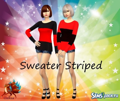 Sweater Striped / Свитер Полосатый от ОлЯля