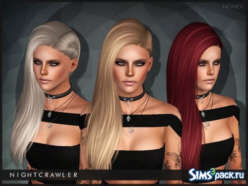 Прическа HONEY от Nightcrawler Sims