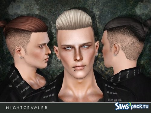 Мужская прическа № 06 от Nightcrawler Sims
