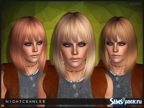 Прическа Silver от Nightcrawler Sims