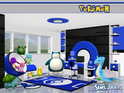 Детский кабинет Pokemon 