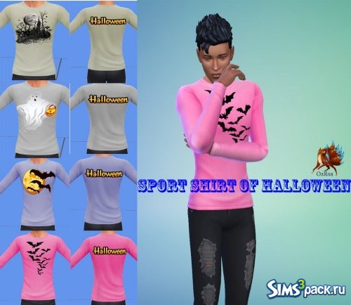 Sport shirt of Halloween / Футболка Halloween