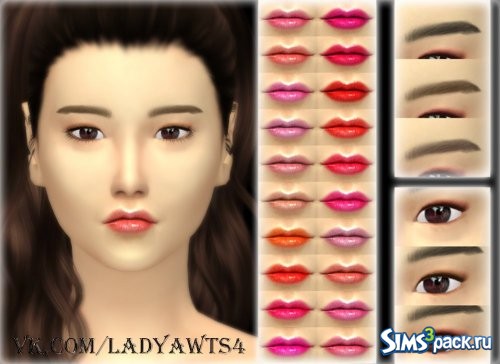 Азиатский макияж