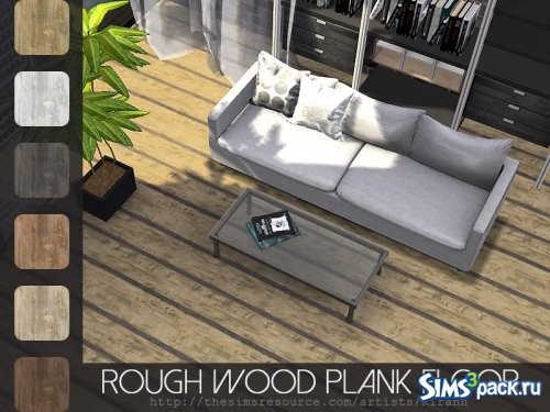 Пол Rough Wood Plank от Rirann