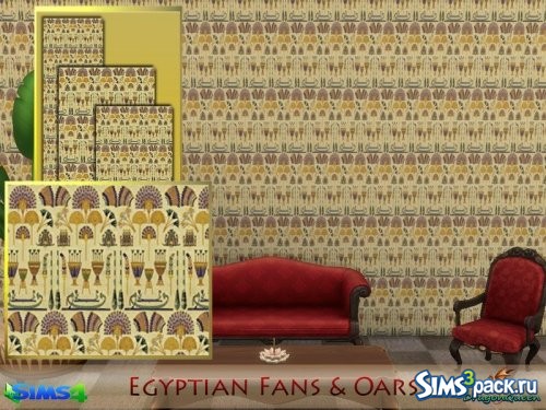 Обои Egyptian Fans & Oars от DragonQueen