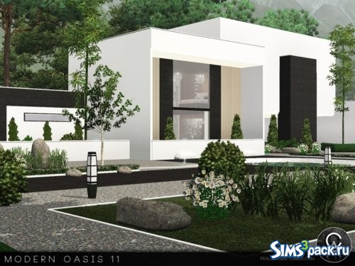 Дом Modern Oasis 11 от Pralinesims