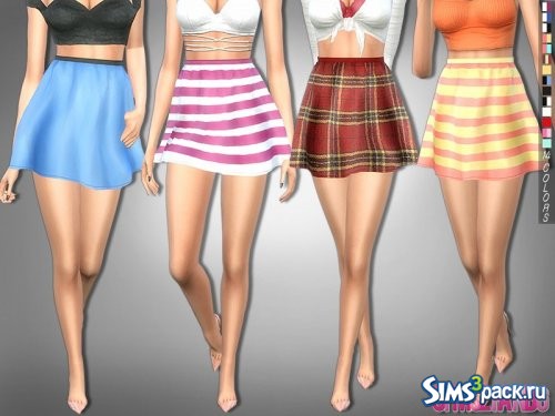 Мини - юбка от sims2fanbg