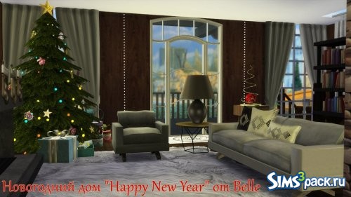 Новогодний дом "Happy New Year"