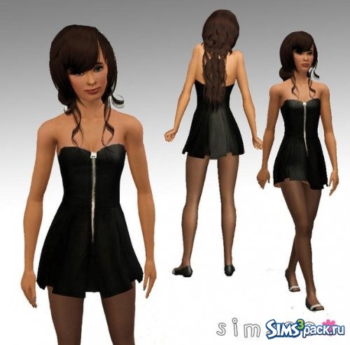 Черное платье от Simsecond