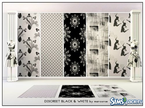 Текстуры Discreet Black & White от marcorse